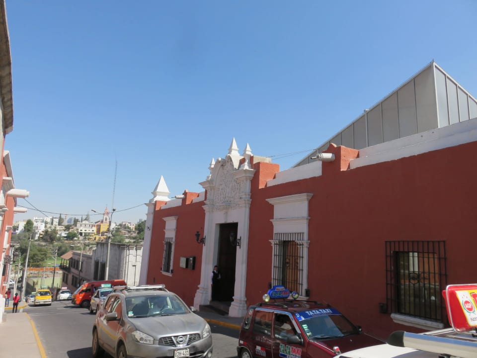 Eingang Hotel Casa Andina Private Collection Arequipa
