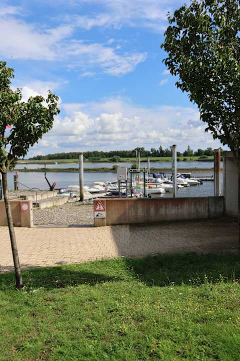 Ausblick Hotel Zollenspieker Fährhaus