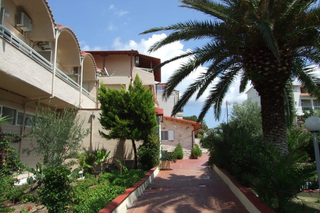 Blick zum Restaurant Hotel Sousouras