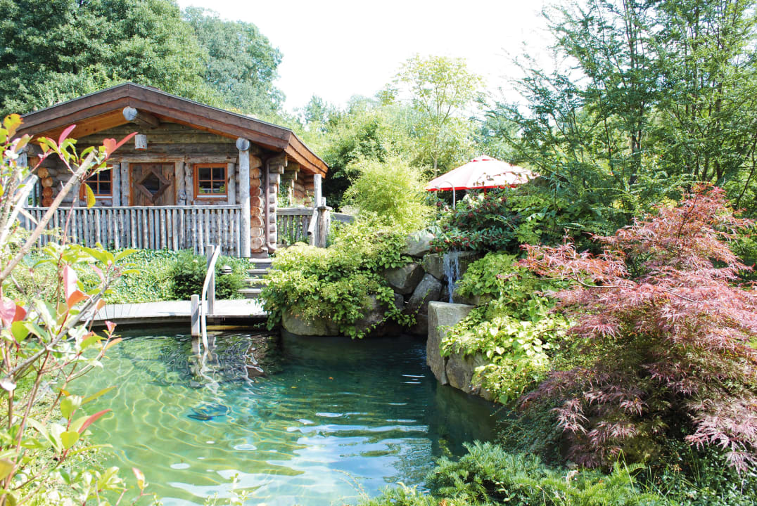 Kelo-Blockhaussauna Landhotel Voshövel