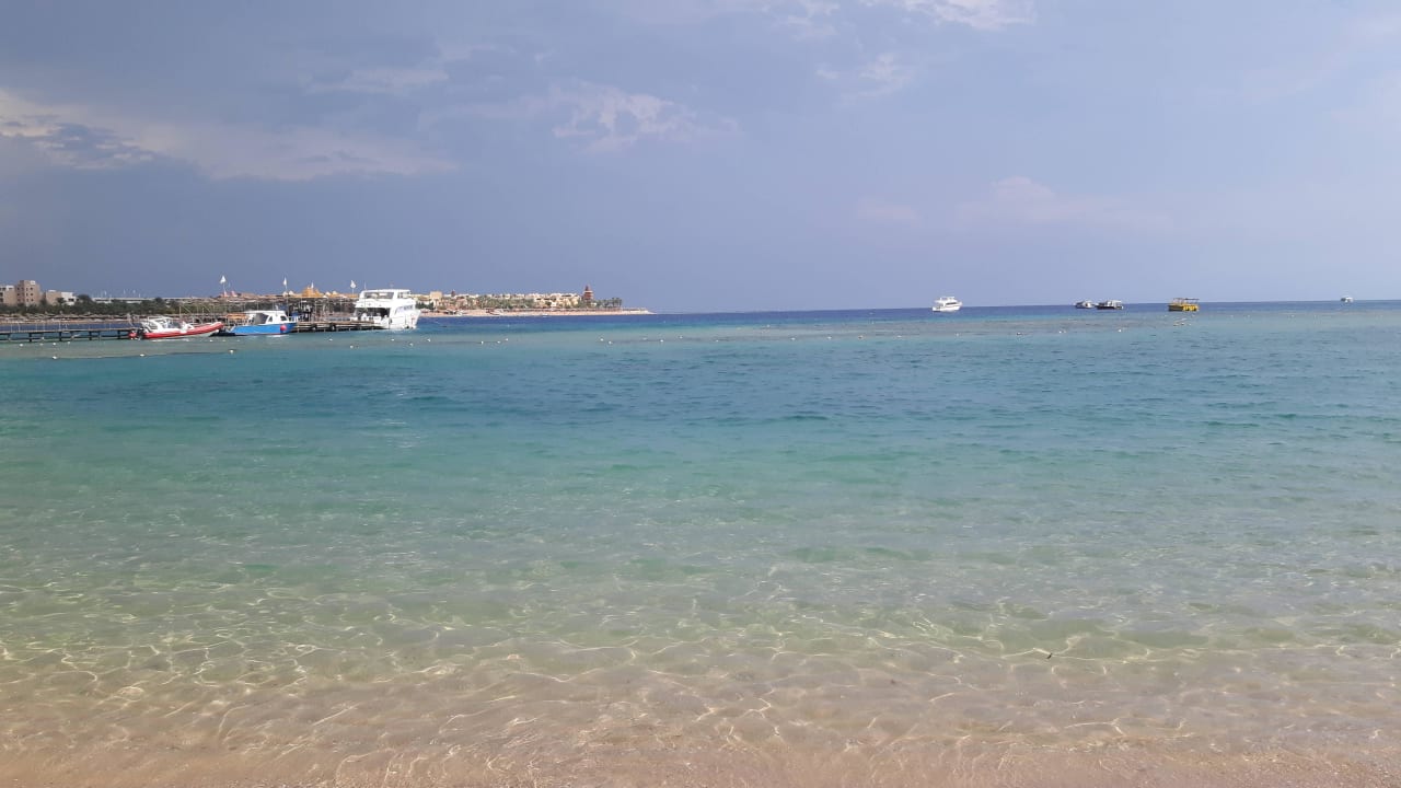 Sicht auf's Meer Hotel JAZ Makadi Star & Spa
