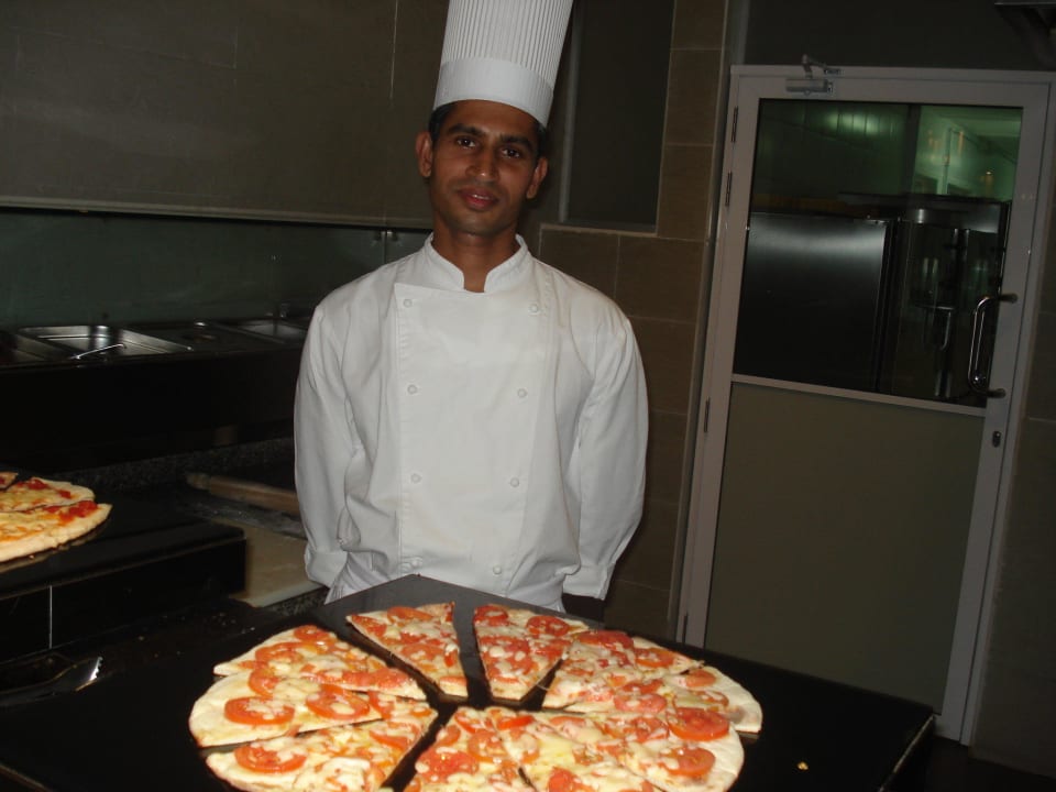 Lecker Pizza - netter Pizzaman Diamonds Thudufushi