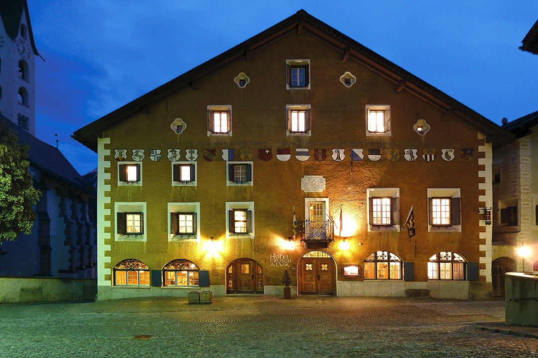 Fassade Hotel Crusch Alva