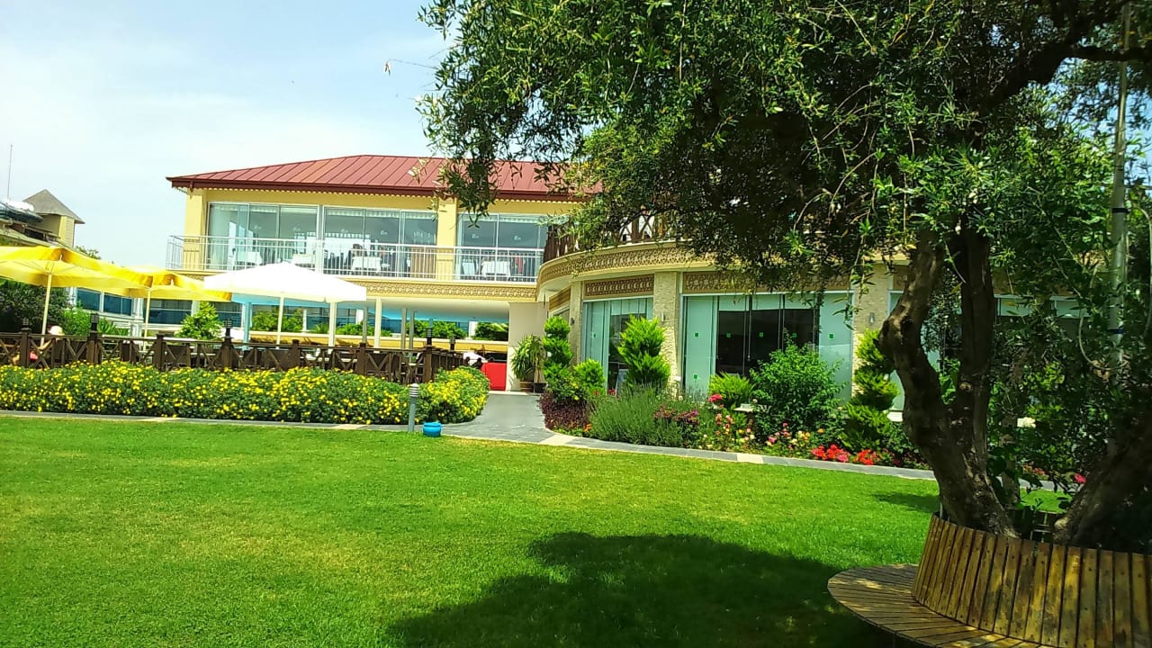 Blick auf die Anlage Sun Club Hotel