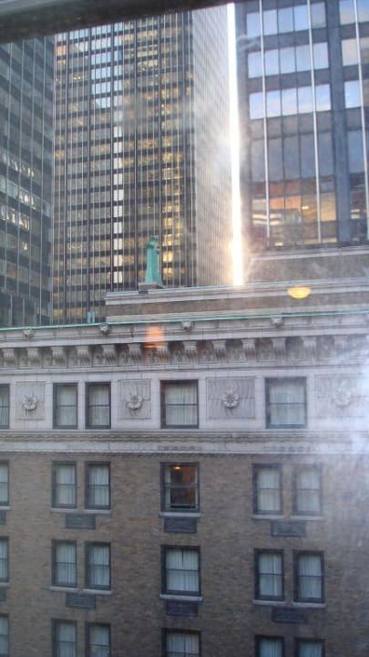 Blick aus unserem Zimmer Hotel InterContinental The Barclay New York