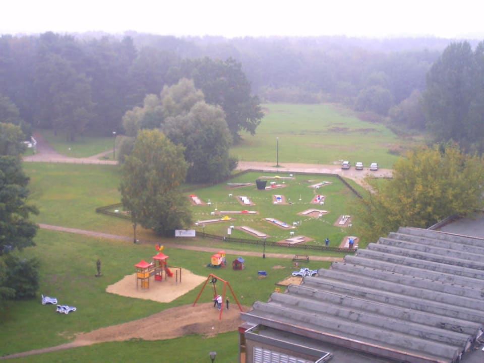 Außenanlage des Hotels AHORN Seehotel Templin