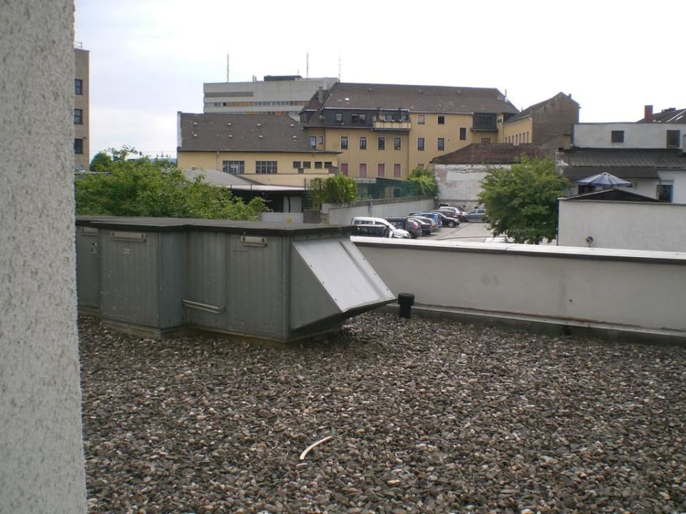 Ausblick Hofseite City Hotel Kurfürst Balduin