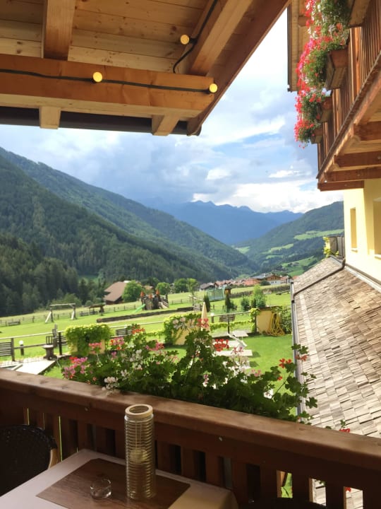 Toller Blick Hotel Bergschlössl