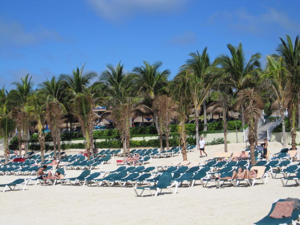 Platz und Liegen für jeden Hotel Riu Tequila