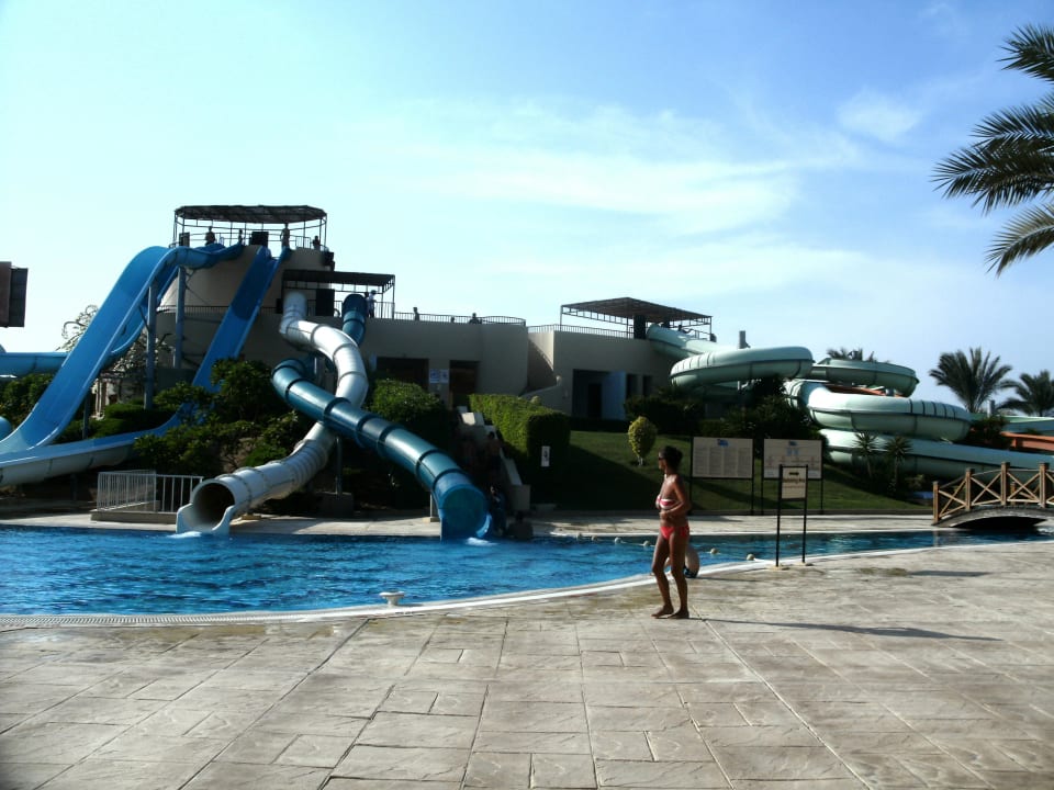 Eine der Rutschen im Aquapark Jaz Solaya