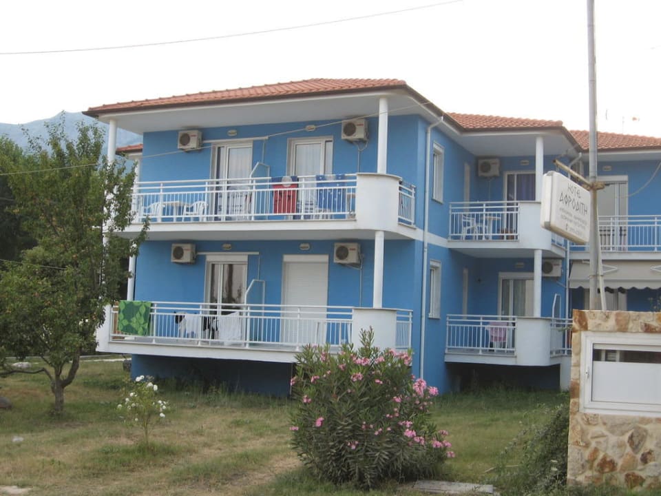 Vorderansicht Hotel Aphrodite