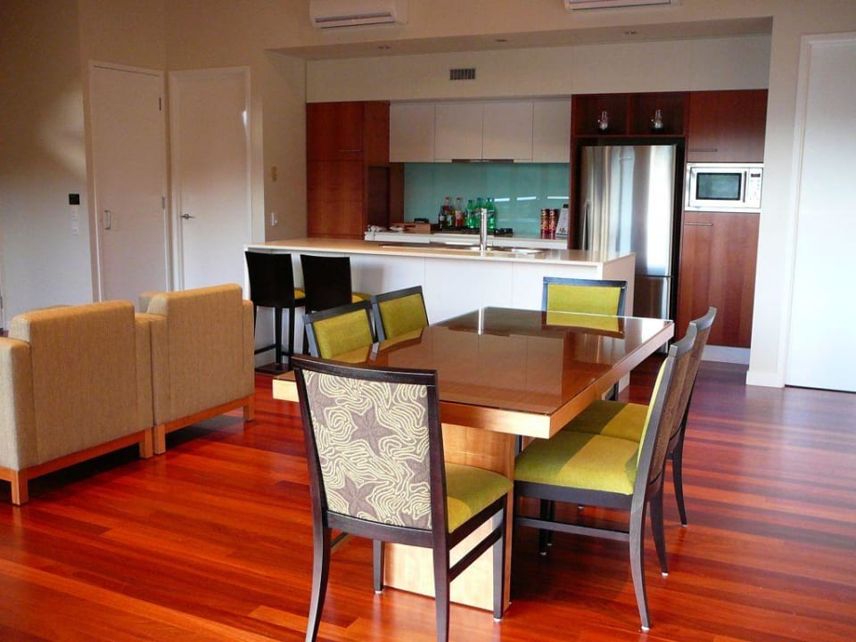 Küche in der Villa O'Reilly's Rainforest Resort