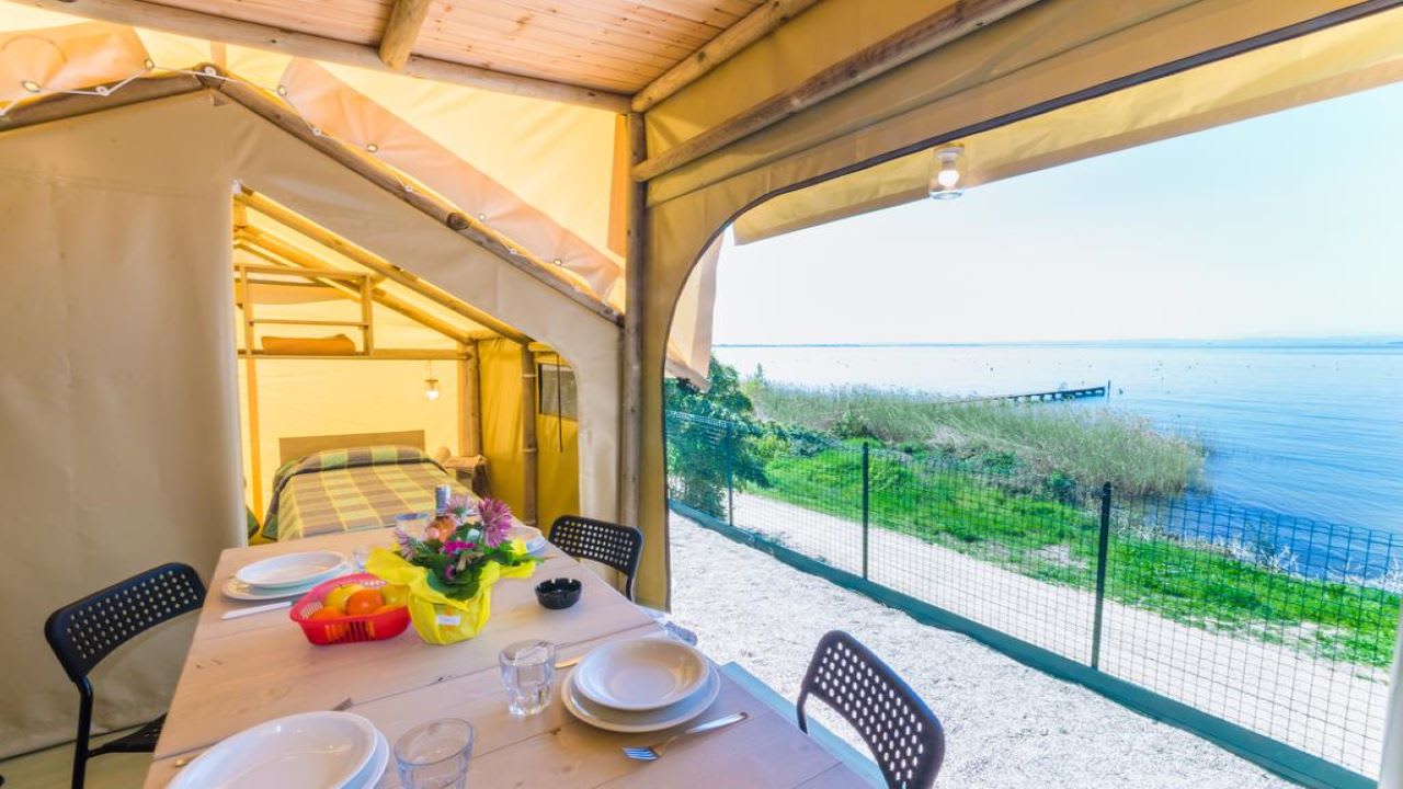 Ausblick Camping Le Palme