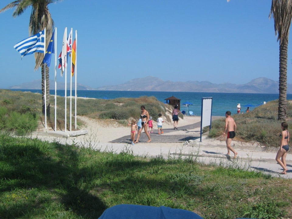 Weg zum Strand Grecotel Casa Paradiso