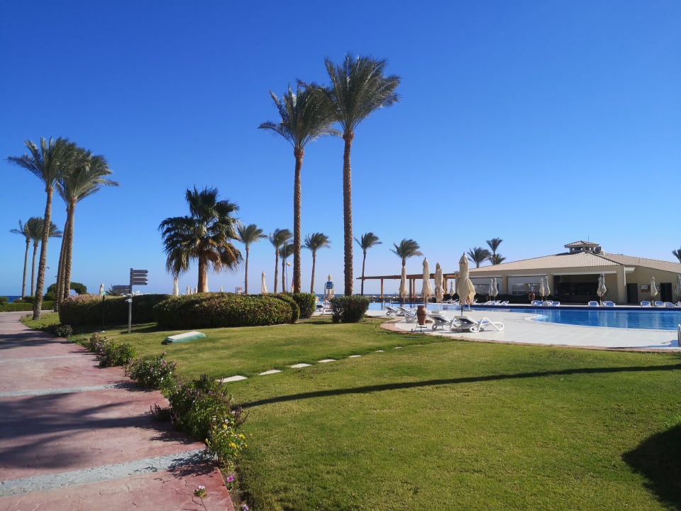 Gartenanlage Cleopatra Luxury Resort Makadi Bay