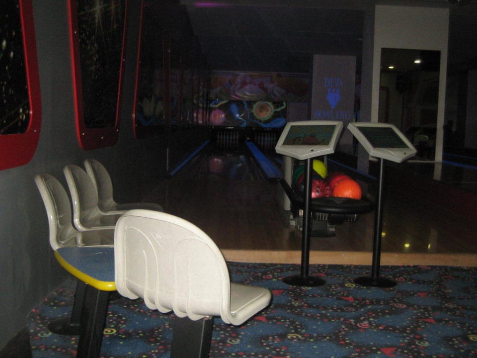 Bowlingbahn im Delphin Diva Hotel Delphin Diva