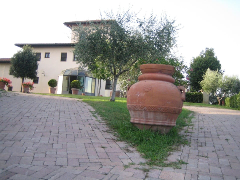 Äußerer Eingangsbereich Agriturismo Montalto