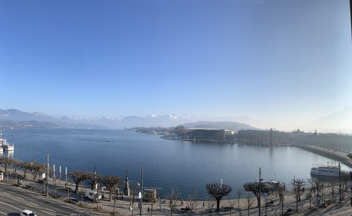 Ausblick Hotel Schweizerhof Luzern