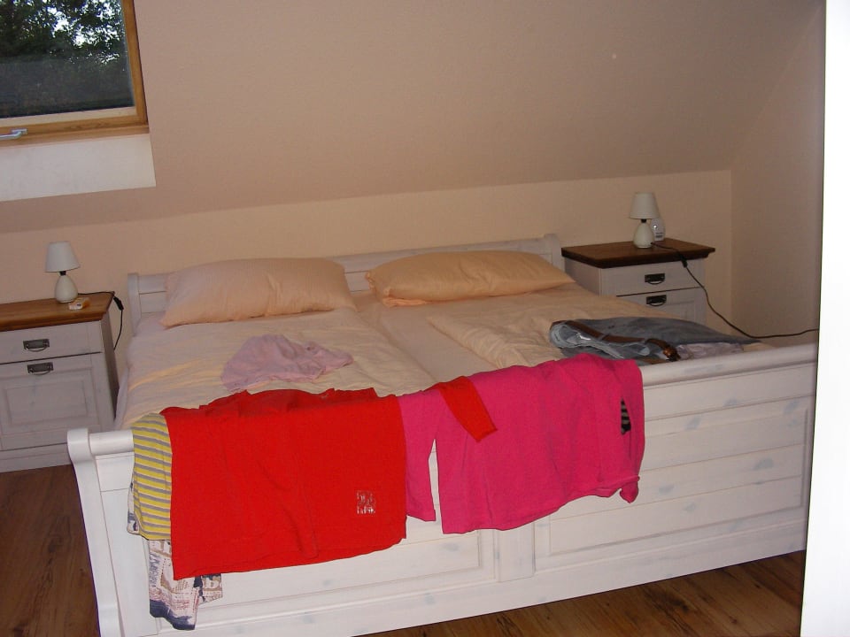 Schlafzimmer, obere Etage Hotel Albatros