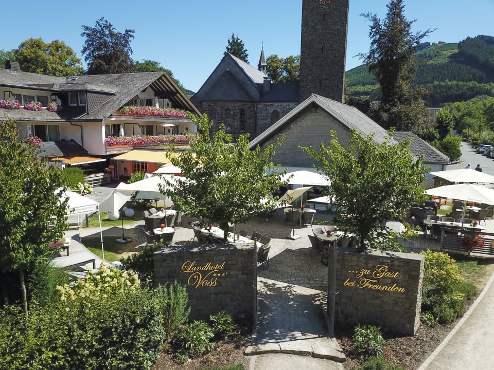 Außenansicht Landhotel Voss