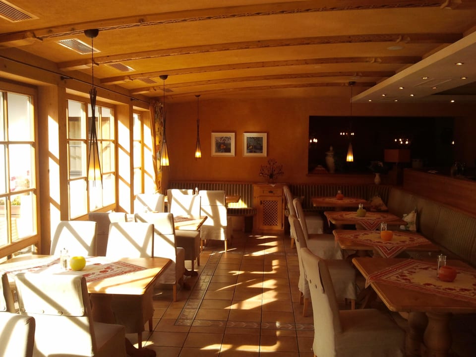 Mit blick in den garten Almhotel Told