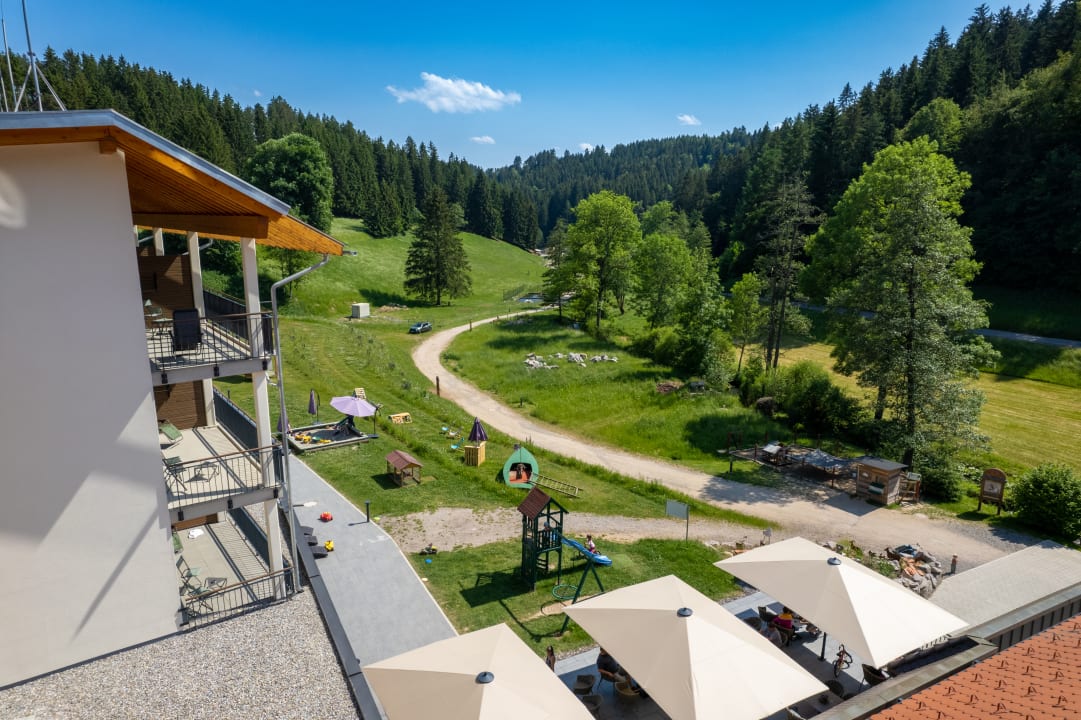 Ausblick Kinder &-Familienhotel Schlüchtmühle