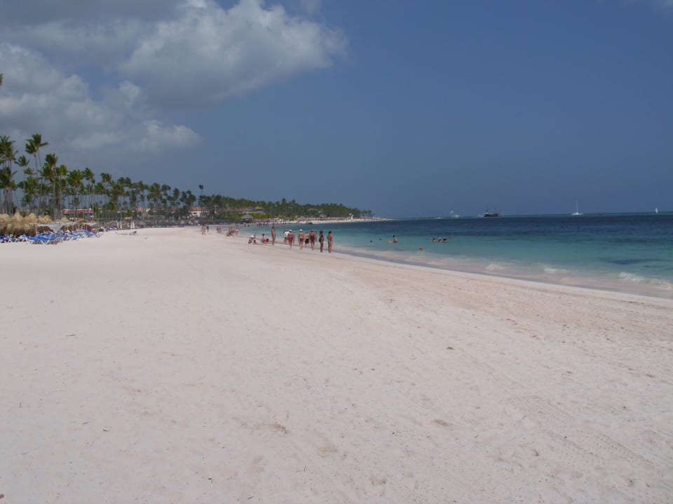 Blick in Richtung Osten (z.B. Grand Palladium) Meliá Caribe Beach Resort-All Inclusive