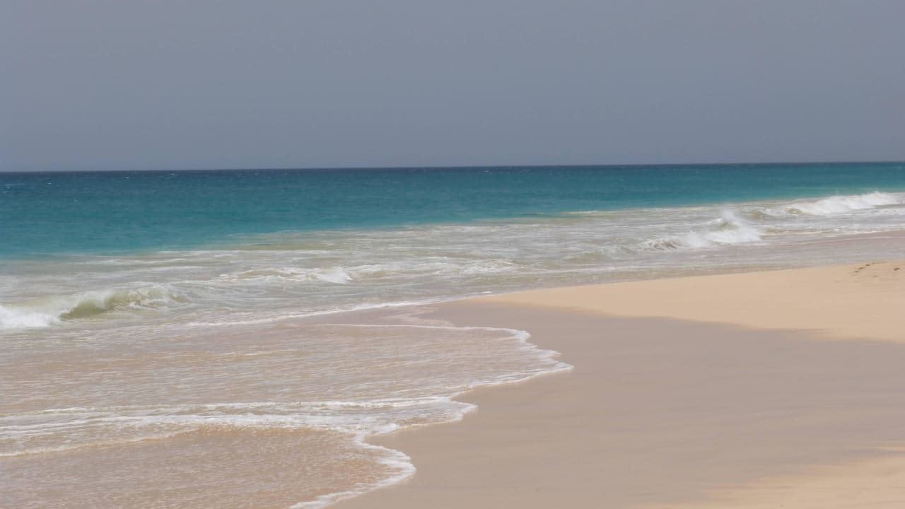 Blick nach rechts Hotel Riu Touareg