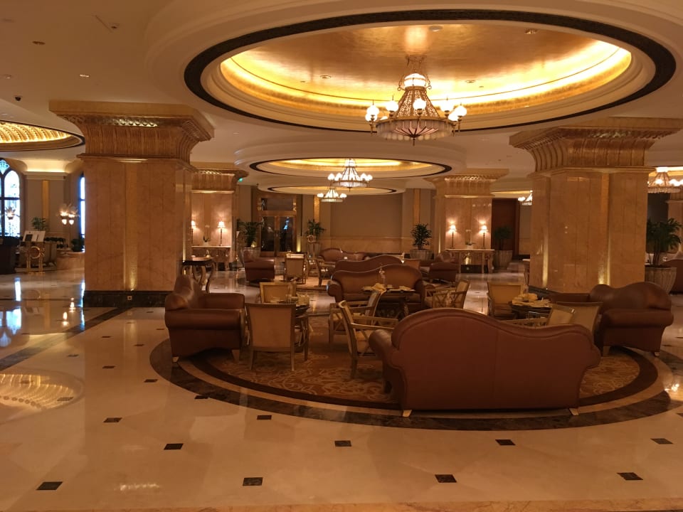 Lobby Emirates Palace Mandarin Oriental