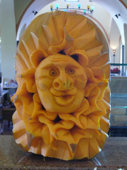 Jedno z urozmaiceń restauracji Jaz Makadi Oasis Resort