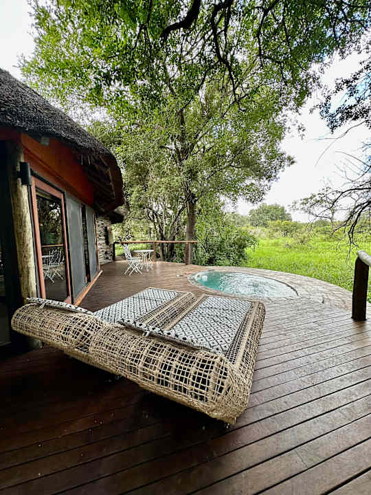 Außenansicht Hotel Tintswalo Safari Lodge