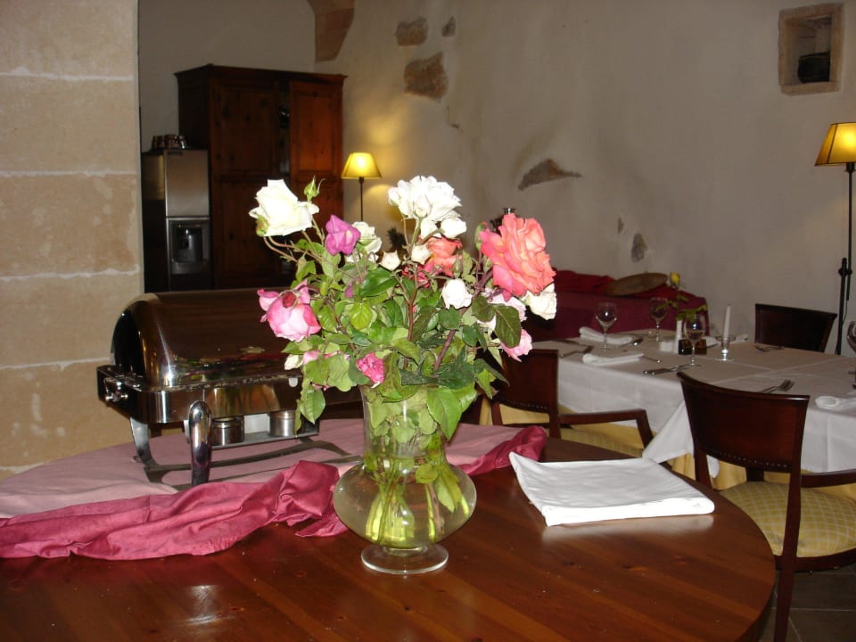 Liebevolle Details im Restaurant. Finca Son Roig