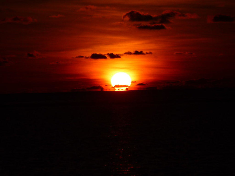 Sonnenuntergang Summer Island Maldives
