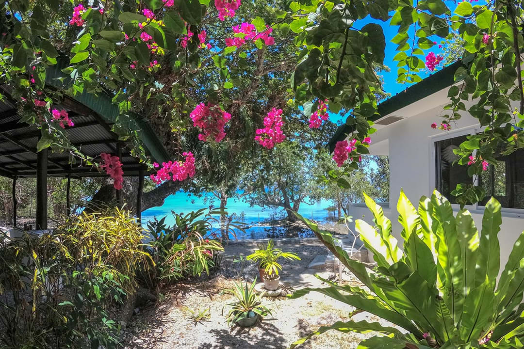 Gartenanlage The Three P Holiday & Dive Resort Romblon