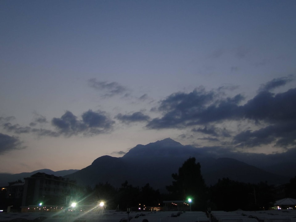 Widok z plaży Club Hotel Phaselis Rose