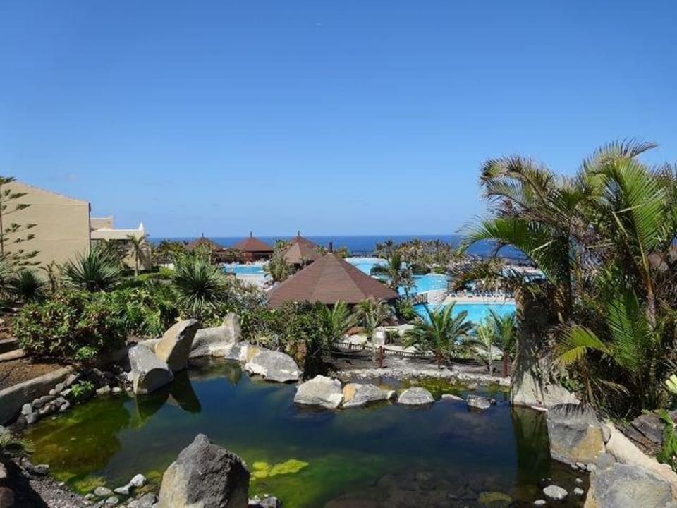 Garten und Pool La Palma Princess