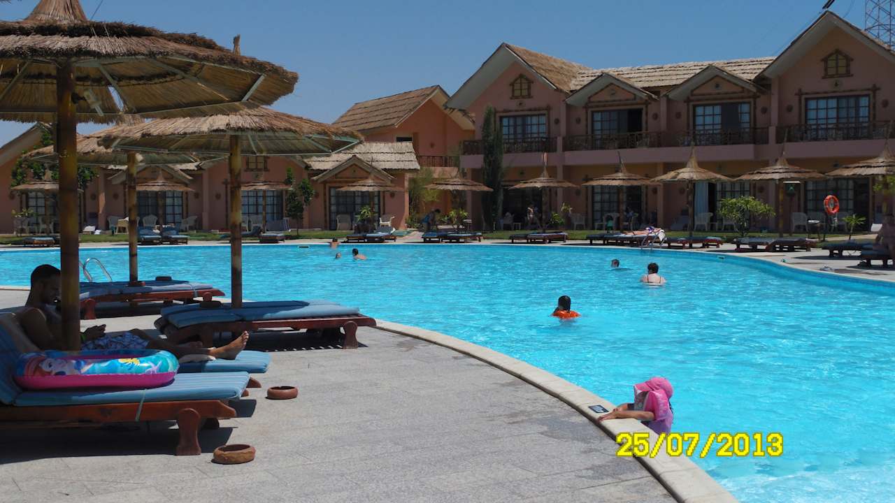 Unser Pool im 1000er Bereich Pickalbatros Jungle Aqua Park Resort - Neverland Hurghada