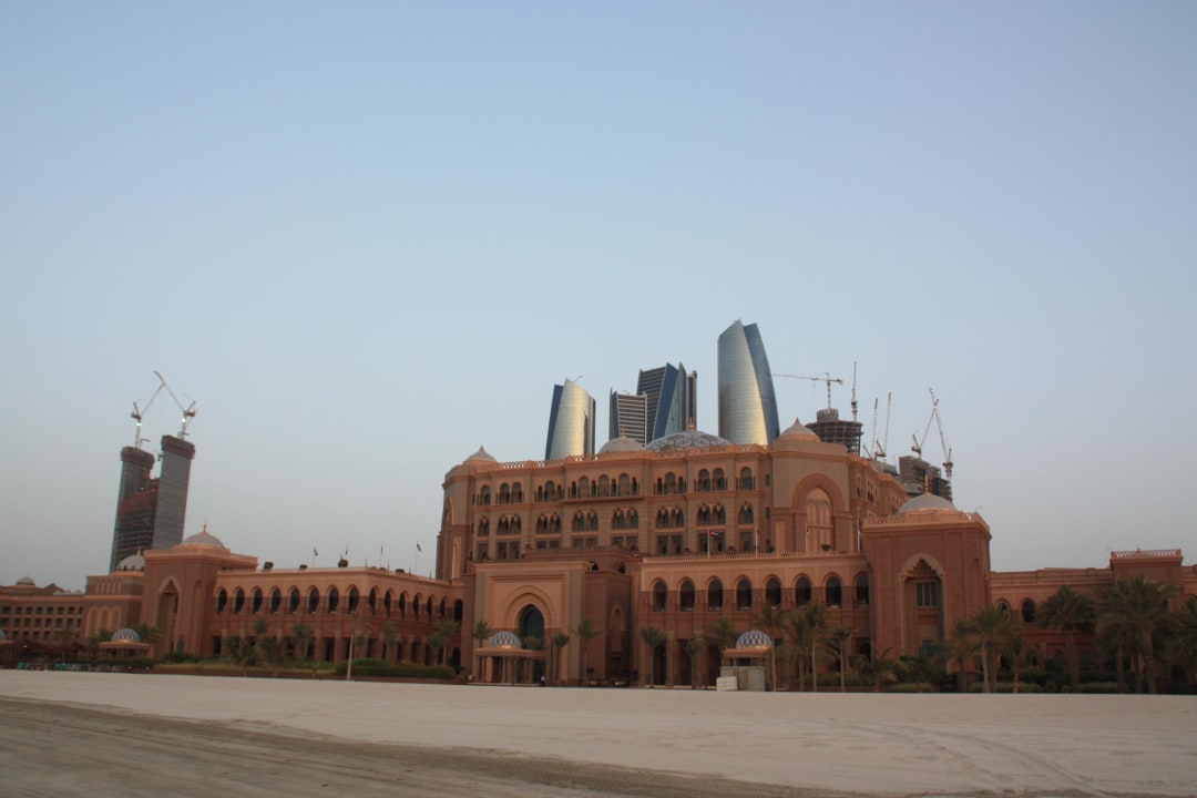 Tolle Aussicht! Emirates Palace Mandarin Oriental