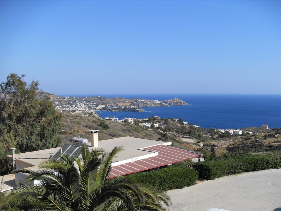 Widok na zatokę Spiros & Soula Apartments