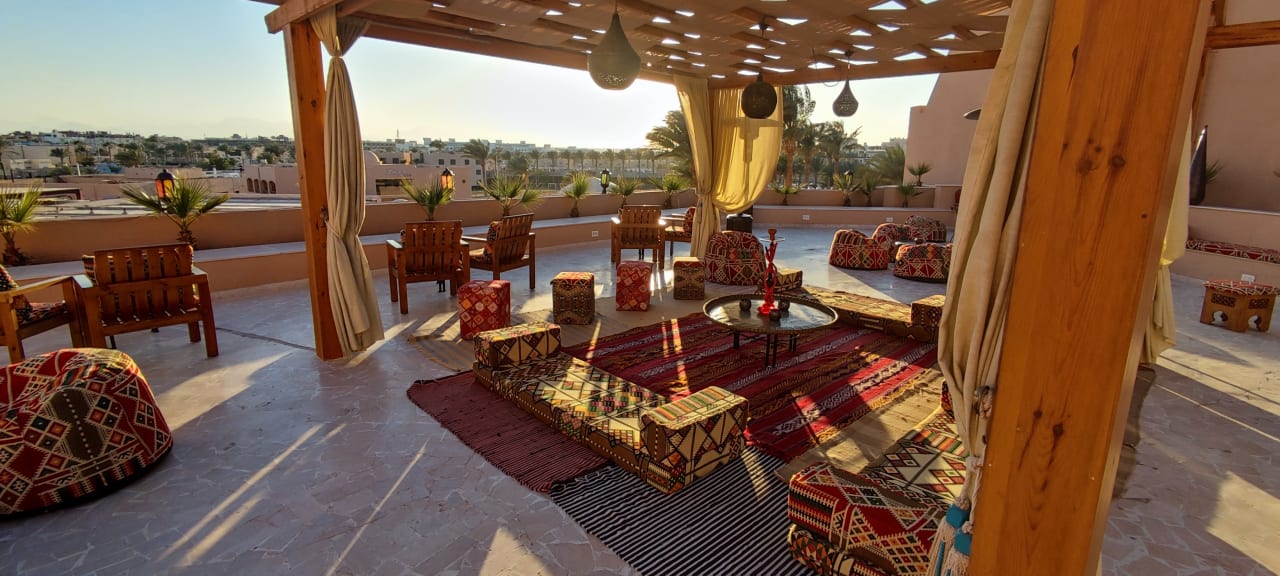 Ausblick Continental Hotel Hurghada