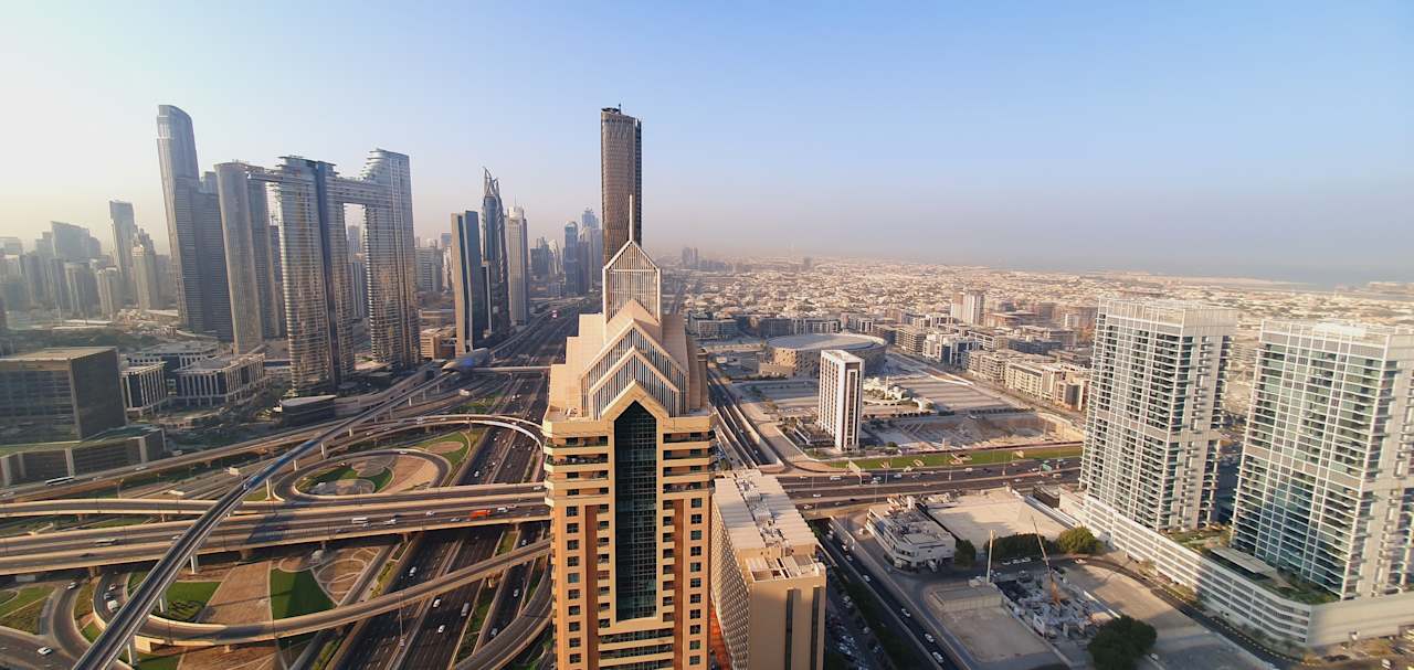Ausblick Shangri-La Hotel Dubai