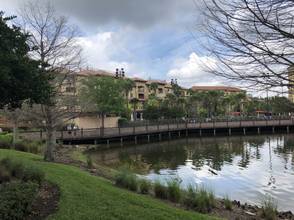 Gartenanlage Wyndham Grand Orlando Resort Bonnet Creek