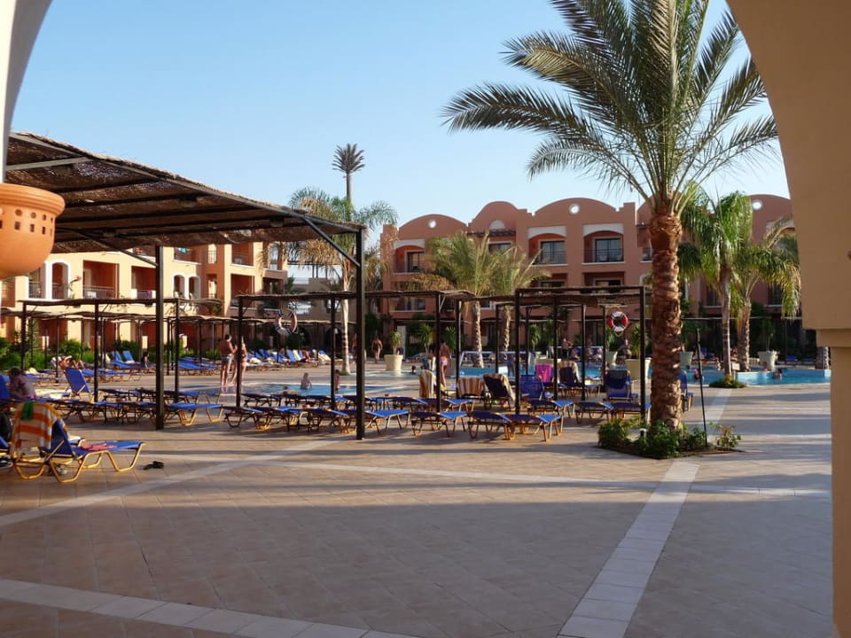 Blick zum Pool Jaz Dar EL Madina