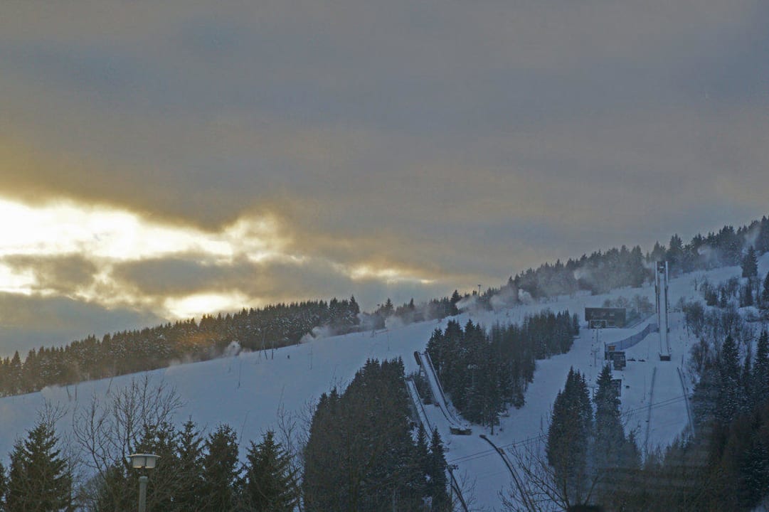 Ausblick vom Zimmer Best Western Ahorn Hotel Oberwiesenthal - Adults only