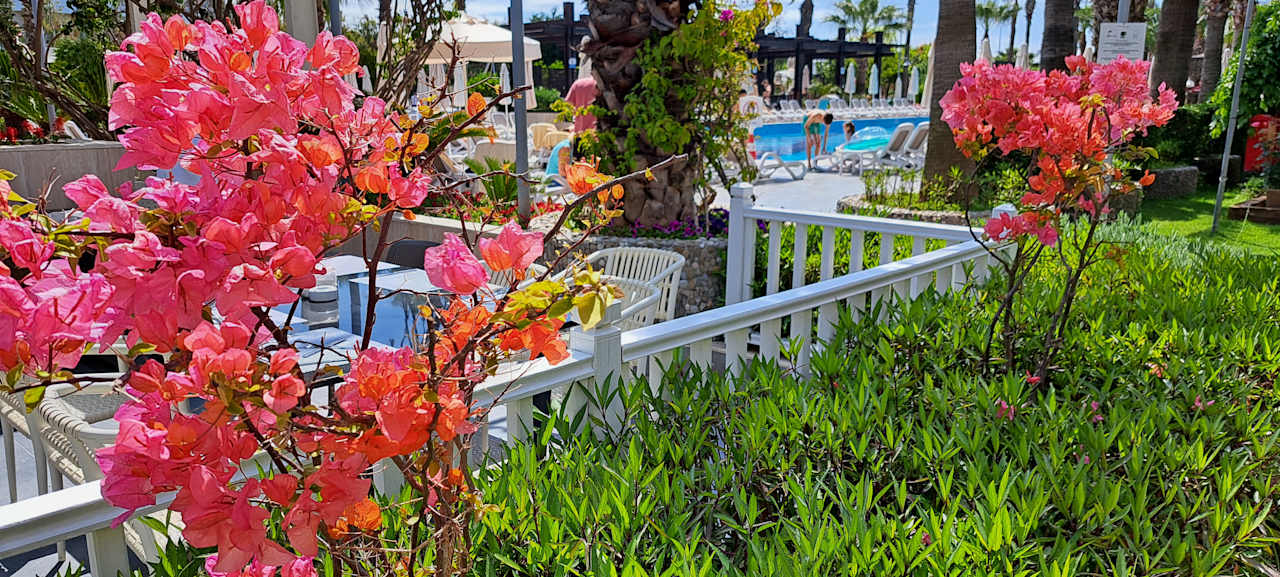 Gartenanlage Belek Beach Resort Hotel