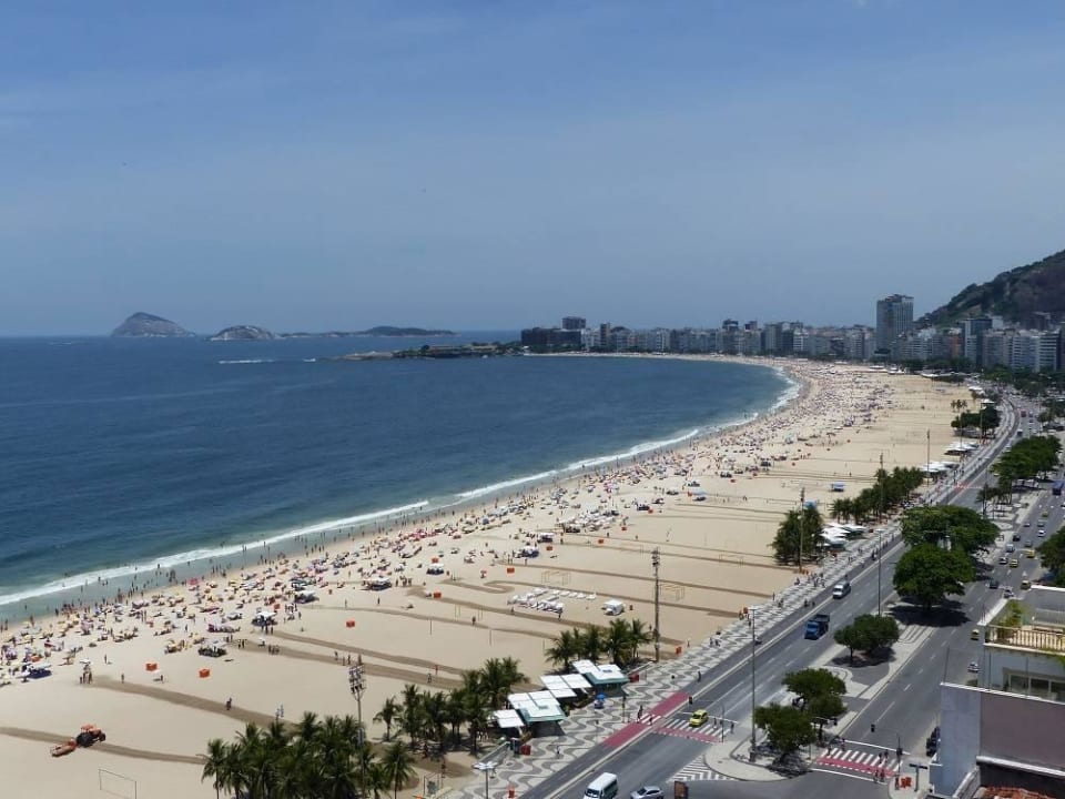Blick auf die Copacabana Hotel PortoBay Rio de Janeiro