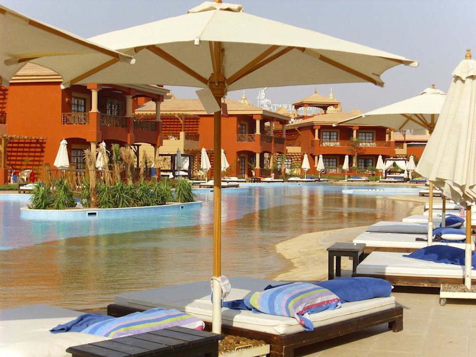 Aussicht vom Zimmer Pickalbatros Alf Leila Wa Leila Resort - Neverland Hurghada