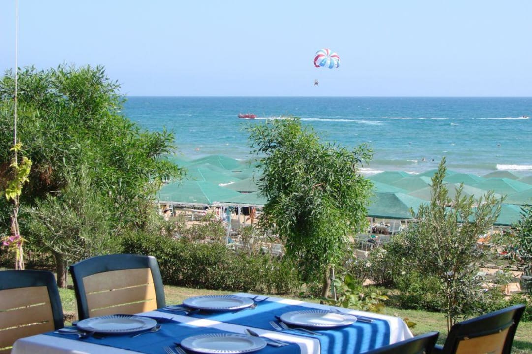 Widok z beach baru Alba Resort Hotel