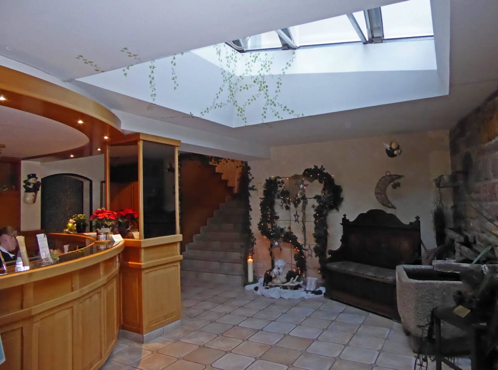 Rezeption Hotel Molitors Mühle