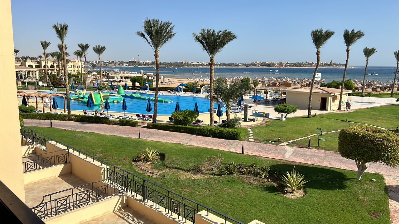 Ausblick Cleopatra Luxury Resort Makadi Bay